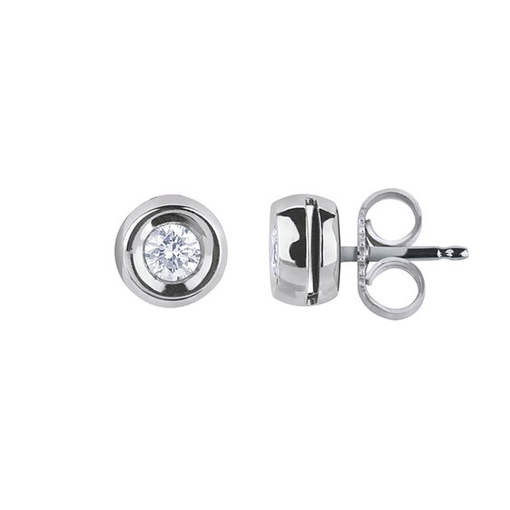 Pendientes Guerretta Gioielli in Oro blanco Diamante 0.9 Ct BOCCOLECIPOLLINA009 - BOCCOLECIPOLLINA009